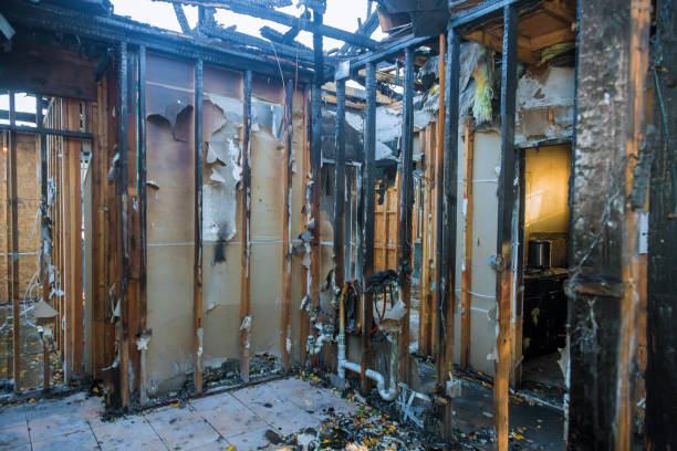 Professional Soot Cleanup technician working in Kutztown University, PA